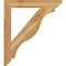 Ekena Millwork Funston Slat Rough Sawn Bracket, Western Red Cedar, 4"W x 32"D x 36"H BKT04X32X36FST06RWR - alternate 4
